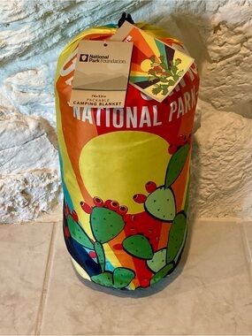 NWT Pack Venture Grand Canyon National Park Packable Camping Blanket - 78x53”